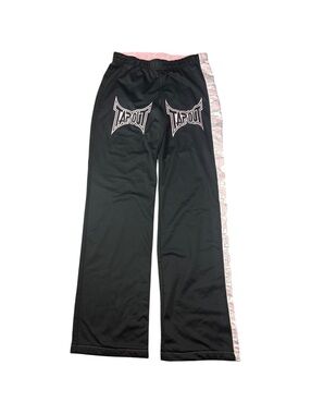 Tapout Y2K Women’s Pink Logo Wide Leg Track Pants